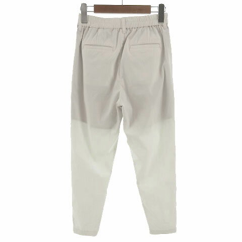 【中古】ザショップティーケー THE SHOP TK パンツ イージースラックス テーパード リネン混 オフ白 XS レディース 【ベクトル 古着】 200726 ベクトルプレミアム店