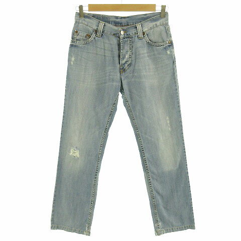 【中古】ユナイテッド・カラーズ・オブ・ベネトン UNITED COLORS OF BENETTON ジーンズ デニム ダメージ加工 ブルー 青 30 メンズ 【ベクトル 古着】 200826 ベクトルプレミアム店ブランドユナイテッド・カラーズ・オブ・ベネトン UNITED COLORS OF BENETTON表記サイズ30 (日本サイズM程度）実寸サイズウエスト：75cm　もも幅：28cm　裾幅：21.5cm　股上：24cm　股下：78cm　※実寸サイズに関してはこの商品の出品者の主観で判断しておりますので、カタログや正規のサイズとは多少異なる場合があります。　　※商品によってはどうしても若干の誤差が発生してしまいます。 1〜2cmの誤差は予めご了承ください。　素材綿100%色ブルー 青 ※色に関してはこの出品者の主観で判断しておりますので、カタログや正規のカラーとは言い回しが異なる場合があります。仕様ジーンズ デニム ダメージ加工 フロントはファスナー留め 両サイドにポケット状態多少の使用感はございますが特記するような大きな汚れやダメージはなくまだまだ十分ご愛用いただける商品です。 ※保管時にお品物にシワが入る場合がございます。 ※中古品になりますので完璧を求める方は購入をご遠慮ください。商品のお問い合わせの回答を休止しております。＊各商品ページの商品詳細等をご確認の上ご購入ください。【中古】ユナイテッド・カラーズ・オブ・ベネトン UNITED COLORS OF BENETTON ジーンズ デニム ダメージ加工 ブルー 青 30 メンズ 【ベクトル 古着】 200826 ベクトルプレミアム店状態ランク　”B”詳細については、下記および「状態ランクについて」ページをご覧ください。未使用・新品の商品ほぼ新品同様の商品使用感が少なく、かなり状態の良い商品使用感はあるが、傷や汚れの少ない商品使用感の他、傷や汚れが見られる商品かなり大きな傷みがある難あり商品※S〜CランクはUSED品となりますので、使用感をご理解の上でご入札下さい。状態ランクについてinformationブランドユナイテッド・カラーズ・オブ・ベネトン UNITED COLORS OF BENETTON表記サイズ30 (日本サイズM程度）実寸サイズウエスト：75cm　もも幅：28cm　裾幅：21.5cm　股上：24cm　股下：78cm　※実寸サイズに関してはこの商品の出品者の主観で判断しておりますので、カタログや正規のサイズとは多少異なる場合があります。　　※商品によってはどうしても若干の誤差が発生してしまいます。 1〜2cmの誤差は予めご了承ください。　素材綿100%色ブルー 青 ※色に関してはこの出品者の主観で判断しておりますので、カタログや正規のカラーとは言い回しが異なる場合があります。仕様ジーンズ デニム ダメージ加工 フロントはファスナー留め 両サイドにポケット状態多少の使用感はございますが特記するような大きな汚れやダメージはなくまだまだ十分ご愛用いただける商品です。 ※保管時にお品物にシワが入る場合がございます。 ※中古品になりますので完璧を求める方は購入をご遠慮ください。商品のお問い合わせの回答を休止しております。＊各商品ページの商品詳細等をご確認の上ご購入ください。本商品は一点物です他サイトや店舗にて販売している商品です。多少のお時間差にて欠品になることもございます。予めご了承頂ますようお願い致します。ベクトル・サイズガイドはこちらこの商品と同じブランドの商品を見る