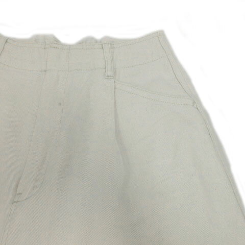 【中古】グローバルワーク GLOBAL WORK パンツ デニム テーパード コットン ウエストゴム オフ白 M レディース 【ベクトル 古着】 211128 auc-vector-18461435 ブランド古着の買取販売ベクトル サンプル画像3