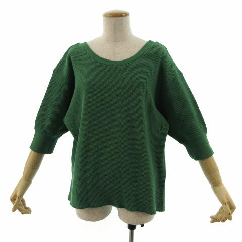 BEAUTY&YOUTH 6(ROKU) SHIRT KNIT グリーン　新品 ロクのレディースのニット / セーター（グリーン）の商品一覧