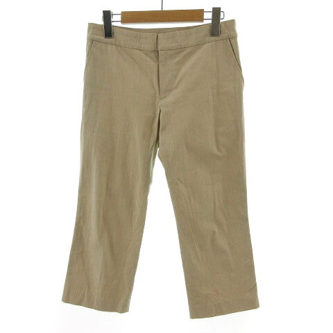 【中古】ボンメルスリー BON MERCERIE パンツ クロップドパンツ バックリボン コットン混 ベージュ 36 レディース 【ベクトル 古着】 220522ブランドボンメルスリー BON MERCERIE表記サイズ36（日本サイズS程度）実寸サイズウエスト：約74cm　もも幅：約22cm　裾幅：約19cm　股上：約26cm　股下：約53cm　※実寸サイズに関してはこの商品の出品者の主観で判断しておりますので、カタログや正規のサイズとは多少異なる場合があります。　素材綿95％ポリウレタン5％色ベージュ ※色に関してはこの出品者の主観で判断しておりますので、カタログや正規のカラーとは言い回しが異なる場合があります。仕様パンツ クロップドパンツ バックリボン ジップフライ ポケット有り状態多少の使用感はございますが、コンディションの良い商品です。 ※中古品になりますので完璧を求める方は購入をご遠慮ください。 ※保管時にお品物にシワが入る場合がございます。商品のお問い合わせの回答を休止しております。＊各商品ページの商品詳細等をご確認の上ご購入ください。【中古】ボンメルスリー BON MERCERIE パンツ クロップドパンツ バックリボン コットン混 ベージュ 36 レディース 【ベクトル 古着】 220522状態ランク　”AB”詳細については、下記および「状態ランクについて」ページをご覧ください。未使用・新品の商品ほぼ新品同様の商品使用感が少なく、かなり状態の良い商品使用感はあるが、傷や汚れの少ない商品使用感の他、傷や汚れが見られる商品かなり大きな傷みがある難あり商品※S〜CランクはUSED品となりますので、使用感をご理解の上でご入札下さい。状態ランクについてinformationブランドボンメルスリー BON MERCERIE表記サイズ36（日本サイズS程度）実寸サイズウエスト：約74cm　もも幅：約22cm　裾幅：約19cm　股上：約26cm　股下：約53cm　※実寸サイズに関してはこの商品の出品者の主観で判断しておりますので、カタログや正規のサイズとは多少異なる場合があります。　素材綿95％ポリウレタン5％色ベージュ ※色に関してはこの出品者の主観で判断しておりますので、カタログや正規のカラーとは言い回しが異なる場合があります。仕様パンツ クロップドパンツ バックリボン ジップフライ ポケット有り状態多少の使用感はございますが、コンディションの良い商品です。 ※中古品になりますので完璧を求める方は購入をご遠慮ください。 ※保管時にお品物にシワが入る場合がございます。商品のお問い合わせの回答を休止しております。＊各商品ページの商品詳細等をご確認の上ご購入ください。本商品は一点物です他サイトや店舗にて販売している商品です。多少のお時間差にて欠品になることもございます。予めご了承頂ますようお願い致します。ベクトル・サイズガイドはこちらこの商品と同じブランドの商品を見る