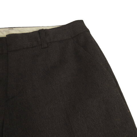 【中古】自由区 オンワード樫山 パンツ スラックス ストレート カシミヤ混 ツイード ブラウン 茶 36 レディース 【ベクトル 古着】 220924 auc-vector-18879267 ブランド古着の買取販売ベクトル サンプル画像2