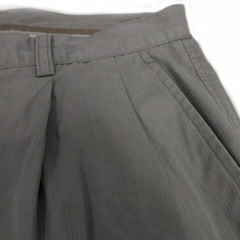 【中古】インターメッツォ INTERMEZZO パンツ スラックス シャドーストライプ グレー 85 メンズ 【ベクトル 古着】 221015
