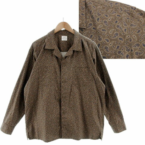 【中古】コーエン coen ペイズリーワンピースカラーボック