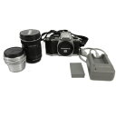 yÁzIpX OLYMPUS ~[X  J EZ_uY[Lbg OM-D E-M10 14-42mm/40-150mm ubN  Vo[ yxNg Òz 231008