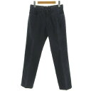 【中古】インコテックス INCOTEX パンツ スリム ストレッチ SLOW LOWL OWIA WEAR コットン 厚手 ネイビー 紺 44 メンズ 【ベクトル 古着】 231028(4)