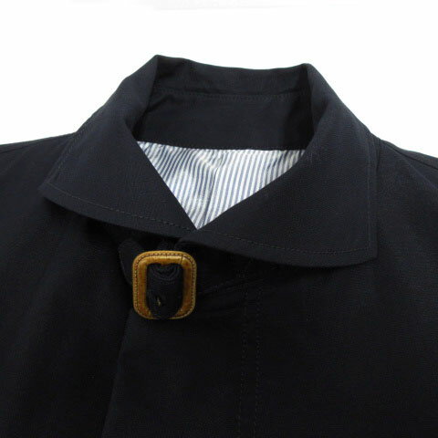 【中古】ボイコット BOYCOTT ジャケット アウター ステンカラー コットン混 ネイビー 紺 3 メンズ 【ベクトル 古着】 231224