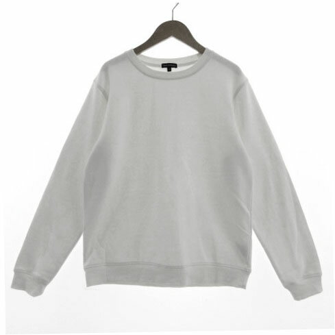Collaboration - 【中古】アーバンリサーチ URBAN RESEARCH トレーナー スウェット 丸首 長袖 コットン混 ホワイト 白 38 メンズ 【ベクトル 古着】 240111