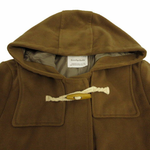 【中古】セブンデイズサンデイ SEVENDAYS＝SUNDAY ダッフルコート 起毛 ブラウン 茶 M レディース 【ベクトル 古着】 240201