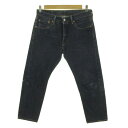 【中古】リーバイス Levi's 501 ジーンズ デニム ボタンフライ コットン インディゴ ブルー 青 30 メンズ 【ベクトル 古着】 240306