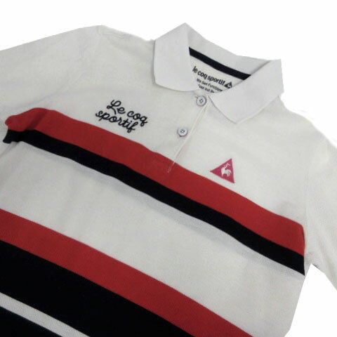 【中古】ルコックスポルティフ le coq sportif Golf Collection ポロシャツ ロゴ刺...