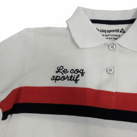 【中古】ルコックスポルティフ le coq sportif Golf Collection ポロシャツ ロゴ刺...