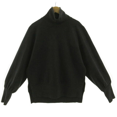 Rakuten - 【中古】ボールジー BALLSEY トゥモローランド クリアミルドスムース ボリュームスリーブプルオーバー 11-03-05-03331 カットソー ハイネック ウール 日本製 グレー 36 レディース 【ベクトル 古着】 240425