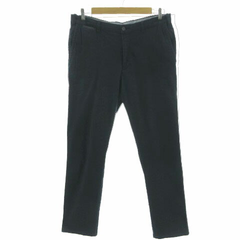 【中古】ジョセフアブード JOSEPH ABBOUD パンツ チノパン NEW BEDFORD ストレッチ オーガニックコットン混 ネイビー 紺 96 大きいサイズ メンズ 【ベクトル 古着】 240509