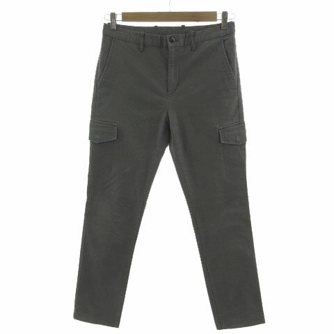 【中古】プラステ PLST パンツ カーゴパンツ スリム ストレッチ コットン混 グレー 30 メンズ 【ベクトル 古着】 240517 【中古】プラステ PLST パンツ カーゴパンツ スリム ストレッチ コットン混 グレー 30 メンズ 【ベクトル 古着】 240517