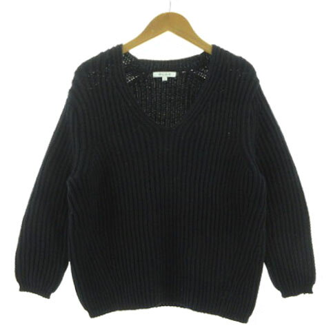 【中古】プラステ PLST ニット Vネック 長袖 ワイドシルエット 厚手 コットン混 ネイビー 紺 M レディース 【ベクトル 古着】 240830ブランドプラステ PLST表記サイズM実寸サイズ肩幅：約40cm　身幅：約50cm　袖丈：約52cm　着丈：約63cm　※実寸サイズに関してはこの商品の出品者の主観で判断しておりますので、カタログや正規のサイズとは多少異なる場合があります。　 ※商品によってはどうしても若干の誤差が発生してしまいます。 1〜2cmの誤差は予めご了承ください。　素材綿81％ ナイロン19％色ネイビー 紺 ※色に関してはこの出品者の主観で判断しておりますので、カタログや正規のカラーとは言い回しが異なる場合があります。仕様ニット Vネック 長袖 ワイドシルエット 厚手状態使用感が少なく、かなり状態の良い商品です。 ※あくまでも中古品ですので掲載写真や記載内容をご確認いただき、ご理解の上ご購入ください。 ※保管時にお品物にシワが入る場合がございます。商品のお問い合わせの回答を休止しております。＊各商品ページの商品詳細等をご確認の上ご購入ください。【中古】プラステ PLST ニット Vネック 長袖 ワイドシルエット 厚手 コットン混 ネイビー 紺 M レディース 【ベクトル 古着】 240830状態ランク　”A”詳細については、下記および「状態ランクについて」ページをご覧ください。未使用・新品の商品ほぼ新品同様の商品使用感が少なく、かなり状態の良い商品使用感はあるが、傷や汚れの少ない商品使用感の他、傷や汚れが見られる商品かなり大きな傷みがある難あり商品※S〜CランクはUSED品となりますので、使用感をご理解の上でご入札下さい。状態ランクについてinformationブランドプラステ PLST表記サイズM実寸サイズ肩幅：約40cm　身幅：約50cm　袖丈：約52cm　着丈：約63cm　※実寸サイズに関してはこの商品の出品者の主観で判断しておりますので、カタログや正規のサイズとは多少異なる場合があります。　 ※商品によってはどうしても若干の誤差が発生してしまいます。 1〜2cmの誤差は予めご了承ください。　素材綿81％ ナイロン19％色ネイビー 紺 ※色に関してはこの出品者の主観で判断しておりますので、カタログや正規のカラーとは言い回しが異なる場合があります。仕様ニット Vネック 長袖 ワイドシルエット 厚手状態使用感が少なく、かなり状態の良い商品です。 ※あくまでも中古品ですので掲載写真や記載内容をご確認いただき、ご理解の上ご購入ください。 ※保管時にお品物にシワが入る場合がございます。商品のお問い合わせの回答を休止しております。＊各商品ページの商品詳細等をご確認の上ご購入ください。本商品は一点物です他サイトや店舗にて販売している商品です。多少のお時間差にて欠品になることもございます。予めご了承頂ますようお願い致します。ベクトル・サイズガイドはこちらこの商品と同じブランドの商品を見る