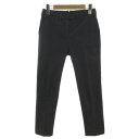 【中古】インコテックス INCOTEX パンツ SLOWEAR スラックス スリム ストレッチ コットン混 ネイビー 紺 36 レディース 【ベクトル 古着】 ...