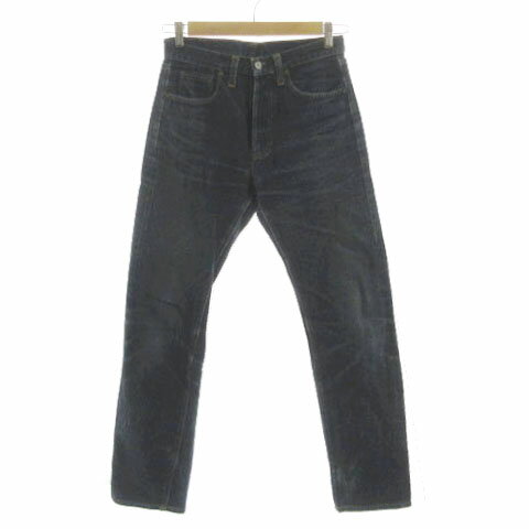 【中古】ドゥニーム DENIME ジーンズ デニム ストレート ボタンフライ セルビッチ インディゴ ブルー 青 メンズ 【ベクトル 古着】 250402 【中古】ドゥニーム DENIME ジーンズ デニム ストレート ボタンフライ セルビッチ インディゴ ブルー 青 メンズ 【ベクトル 古着】 250402
