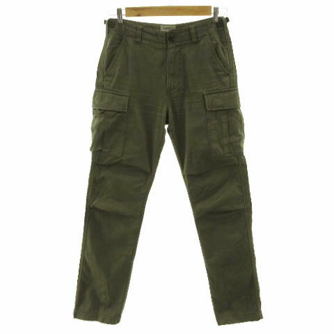 【中古】アヴィレックス AVIREX ミリタリーカーゴパンツ 6166110 コットン カーキ S メンズ 【ベクトル 古着】 250515 【中古】アヴィレックス AVIREX ミリタリーカーゴパンツ 6166110 コットン カーキ S メンズ 【ベクトル 古着】 250515