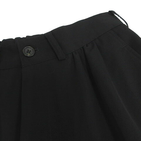 ブランド古着の買取販売ベクトルの【中古】ヨウジヤマモトプールオム YOHJI YAMAMOTO POUR HOMME パンツ ワイド テーパード タック ブラック 黒 S メンズ 【ベクトル 古着】 250424｜アングル3