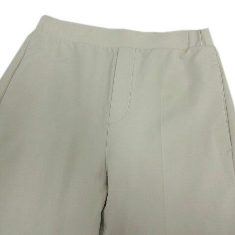 【中古】自由区 オンワード樫山 パンツ ストレート ウエストゴム ストレッチ グレージュ 32 レディース 【ベクトル 古着】 250609 auc-vector-20338537 ブランド古着の買取販売ベクトル サンプル画像2