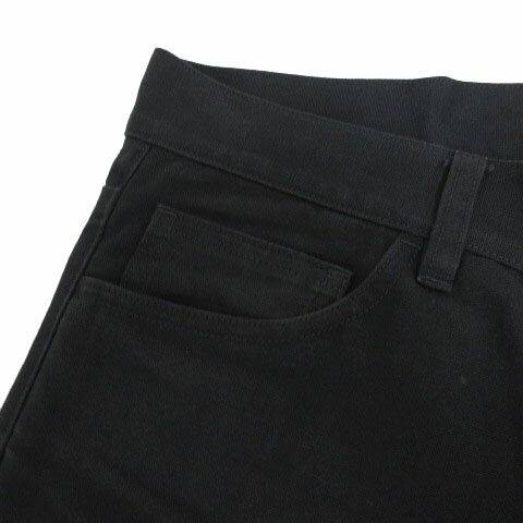 【中古】アニエスベーオム Agnes b. homme 5ポケットスリムパンツ 00003639 日本製 コットン ブラック系 黒系 40 メンズ 【ベクトル 古着】 250825