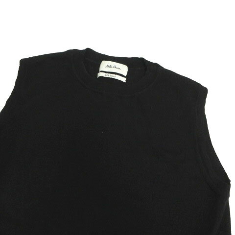 【中古】ミラオーウェン Mila Owen シルク混 ノースリーブニット 09WNT192166 silk blend ロゴプレート 羊毛混 ブラック 黒 0 レディース 【ベクトル 古着】 250929 auc-vector-20493718 ブランド古着の買取販売ベクトル サンプル画像2