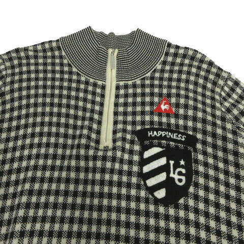 【中古】ルコックスポルティフ le coq sportif GOLF COLLECTION 長袖ハーフジップ...