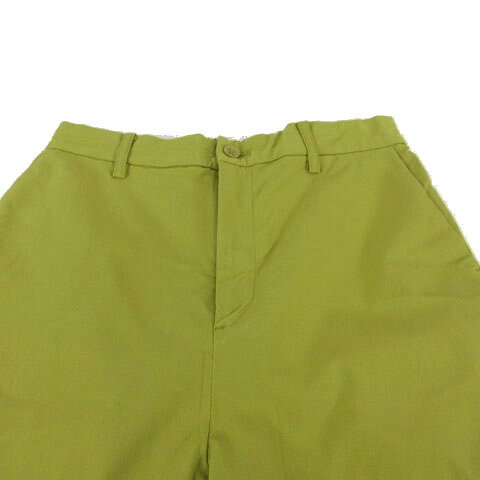 【中古】グローバルワーク GLOBAL WORK スゴラクストレッチスリムテーパードパンツ GW521002AD ウエストゴム ピスタチオイエロー M レディース 【ベクトル 古着】 260925 auc-vector-21284404 ブランド古着の買取販売ベクトル サンプル画像2