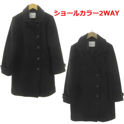 URBAN RESEARCH DOORS ショールカラー2WAYロングコート アーバンリサーチ ドアーズ URBAN RESEARCH DOORS ショールカラー2WAY