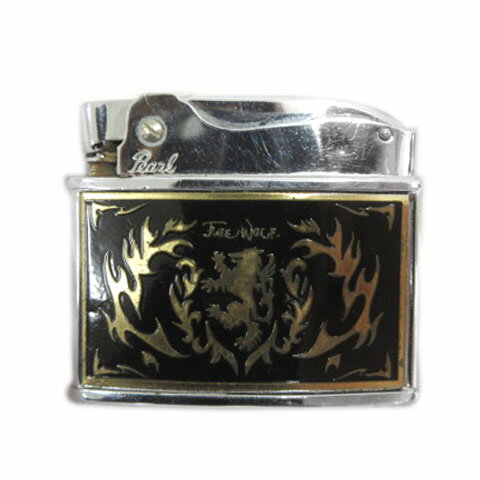 【中古】ウルフマン wolfman オイルライター ヴィンテージスタイル シルバー ゴールド ブラック【ベクトル 古着】 260327