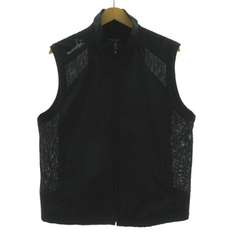 【中古】マンシングウェア MUNSINGWEAR メッシュ切替えジップアップベスト MG6540 ...