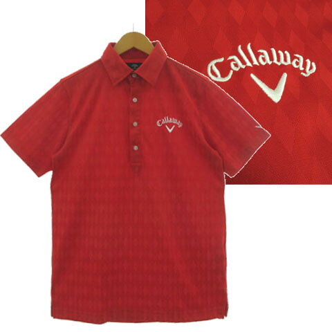 【中古】キャロウェイ CALLAWAY ダイヤモンドチェック Classic 半袖ポロシャツ 241-957544 ロゴ刺繍 速乾 レッド 赤 L メンズ 【ベクトル 古着】 260617ブランドキャロウェイ CALLAWAY表記サイズL実寸サイズ肩幅：約41cm　身幅：約50cm　着丈：約70cm　袖丈：約24cm　※実寸サイズに関してはこの商品の出品者の主観で判断しておりますので、カタログや正規のサイズとは多少異なる場合があります。　※商品によってはどうしても若干の誤差が発生してしまいます。 1〜2cmの誤差は予めご了承ください。　素材ポリエステル100％色本体 レッド 赤 ロゴ ホワイト 白 ※色に関してはこの出品者の主観で判断しておりますので、カタログや正規のカラーとは言い回しが異なる場合があります。仕様ダイヤモンドチェック Classic 半袖ポロシャツ 241-957544 ロゴ刺繍 速乾状態使用感が少なく、かなり状態の良い商品です。 ※あくまでも中古品ですので掲載写真や記載内容をご確認いただき、ご理解の上ご購入ください。 ※保管時にお品物にシワが入る場合がございます。商品のお問い合わせの回答を休止しております。＊各商品ページの商品詳細等をご確認の上ご購入ください。【中古】キャロウェイ CALLAWAY ダイヤモンドチェック Classic 半袖ポロシャツ 241-957544 ロゴ刺繍 速乾 レッド 赤 L メンズ 【ベクトル 古着】 260617状態ランク　”A”詳細については、下記および「状態ランクについて」ページをご覧ください。未使用・新品の商品ほぼ新品同様の商品使用感が少なく、かなり状態の良い商品使用感はあるが、傷や汚れの少ない商品使用感の他、傷や汚れが見られる商品かなり大きな傷みがある難あり商品※S〜CランクはUSED品となりますので、使用感をご理解の上でご入札下さい。状態ランクについてinformationブランドキャロウェイ CALLAWAY表記サイズL実寸サイズ肩幅：約41cm　身幅：約50cm　着丈：約70cm　袖丈：約24cm　※実寸サイズに関してはこの商品の出品者の主観で判断しておりますので、カタログや正規のサイズとは多少異なる場合があります。　※商品によってはどうしても若干の誤差が発生してしまいます。 1〜2cmの誤差は予めご了承ください。　素材ポリエステル100％色本体 レッド 赤 ロゴ ホワイト 白 ※色に関してはこの出品者の主観で判断しておりますので、カタログや正規のカラーとは言い回しが異なる場合があります。仕様ダイヤモンドチェック Classic 半袖ポロシャツ 241-957544 ロゴ刺繍 速乾状態使用感が少なく、かなり状態の良い商品です。 ※あくまでも中古品ですので掲載写真や記載内容をご確認いただき、ご理解の上ご購入ください。 ※保管時にお品物にシワが入る場合がございます。商品のお問い合わせの回答を休止しております。＊各商品ページの商品詳細等をご確認の上ご購入ください。本商品は一点物です他サイトや店舗にて販売している商品です。多少のお時間差にて欠品になることもございます。予めご了承頂ますようお願い致します。ベクトル・サイズガイドはこちらこの商品と同じブランドの商品を見る