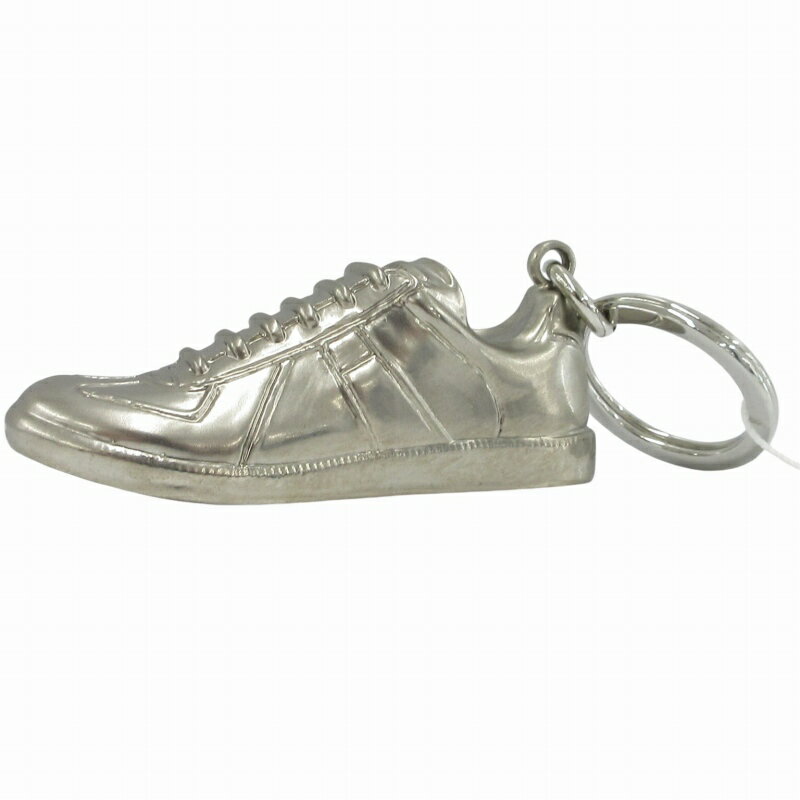 【中古】未使用品 メゾンマルジェラ Maison Margiela キーリング キーホルダー チャーム スニーカー シルバー色 S35UA0174 /SS8 0830 ■GY33 ●TZ レディース 【ベクトル 古着】 240830