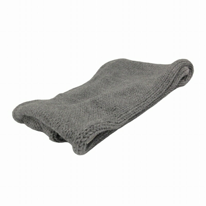 【中古】未使用品 デザインコンプリシティ DESIGN COMPLICKITY MIX WOOL KNIT SNOOD POP SPECIAL ORDER ニットスヌード マフラー WOOL F グレー 14A-KN-KS02 /HD2 0829 ■GY32 ●TZ レディース 【ベクトル 古着】 240829