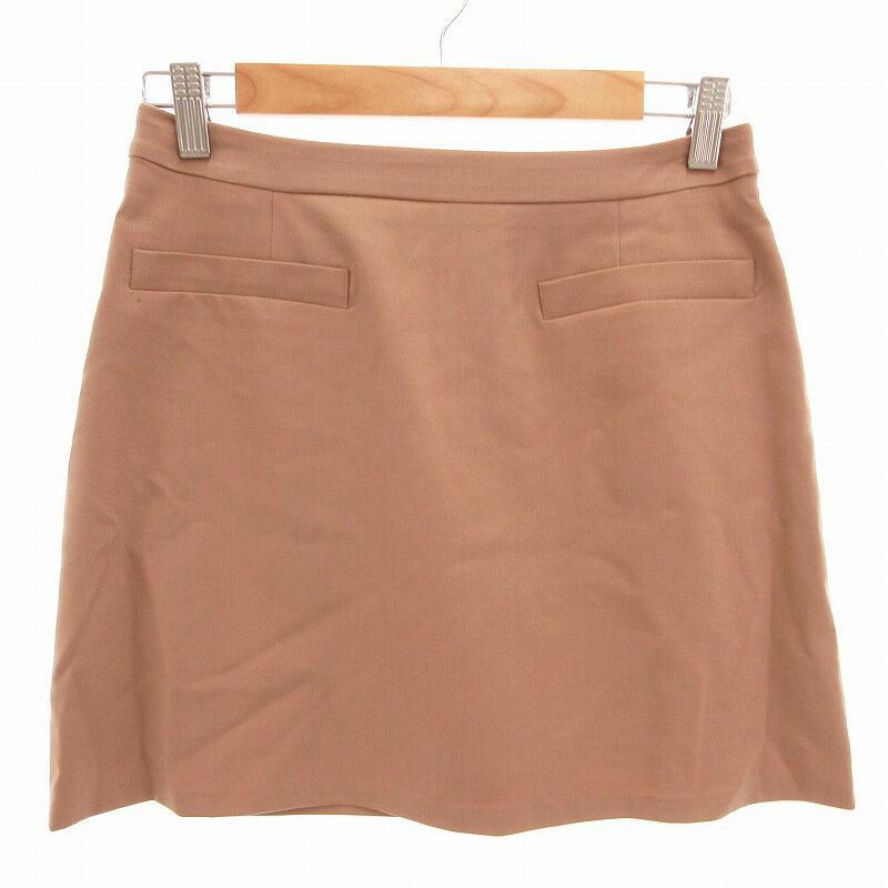 【中古】未使用品 コエル COEL タグ付き ボックスミニスカート 台形スカート ミニ丈 38 M ピンク 181106030 /TZ3 0828 ■GY36 ●TZ レディース 【ベクトル 古着】 240924