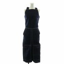 【中古】未使用品 ヴェトモン ベトモン VETEMENTS オーバーオール オールインワン サロペット XS 紺 ネイビー /AN40 レディース 【ベクトル 古着】 240710(4)