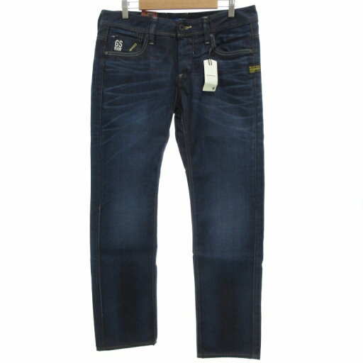 【中古】未使用品 ジースターロウ G-Star RAW タグ付き ATTACC LOW STRAIGHT LEXICON DENIM DK AGED デニムパンツ ジーンズ ストレート ボタンフライ W33 W32 L 濃紺 ネイビー 50625 /SS8 0928 ●TZ メンズ 【ベクトル 古着】 240928 【中古】未使用品 ジースターロウ G-Star RAW タグ付き ATTACC LOW STRAIGHT LEXICON DENIM DK AGED デニムパンツ ジーンズ ストレート ボタンフライ W33 W32 L 濃紺 ネイビー 50625 /SS8 0928 ●TZ メンズ 【ベクトル 古着】 240928
