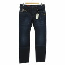 【中古】未使用品 ジースターロウ G-Star RAW タグ付き ATTACC LOW STRAIGHT LEXICON DENIM DK AGED デニムパンツ ジーンズ ストレート ボタンフライ W30 W34 M 濃紺 ネイビー 50625 /FT9 0927 ●TZ メンズ 【ベクトル 古着】 240927(4)