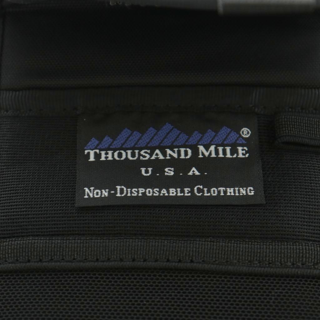 ����šۥ�������ɥޥ��� THOUSAND MILE ���������Хå� �����å��� ���� �� �֥�å� /AN18 ��GY01 ��� �ڥ٥��ȥ� ����� 251027