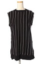 【中古】 エンフォルド ENFOLD 16AW シルクコットンストライプタンクトップ /tt0401 レディース 【ベクトル 古着】 190401(4)