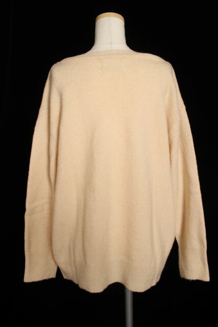 【中古】 アングリッド UNGRID 15AWV ネック ナチュラル ストレッチ ニット トップス セーター /yt0411 レディース 【ベクトル 古着】 190411