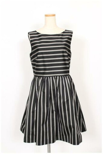 【中古】 ジルスチュアート JILL STUART ホワイト ワンピース ノースリーブ ボーダー ミニ フレア ポリエステル 0 ブラック 黒 108-140102 /TK レディース 【ベクトル 古着】 190530 【中古】 ジルスチュアート JILL STUART ホワイト ワンピース ノースリーブ ボーダー ミニ フレア ポリエステル 0 ブラック 黒 108-140102 /TK レディース 【ベクトル 古着】 190530