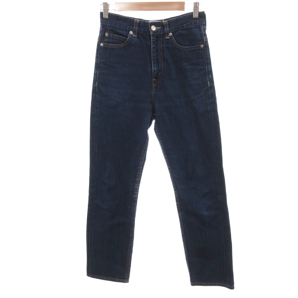 【中古】サージ SERGE de bleu デニムパンツ ジーンズ インディゴブルー 無地 フルレングス /ML ■GY66 メンズ 【ベクトル 古着】 260421