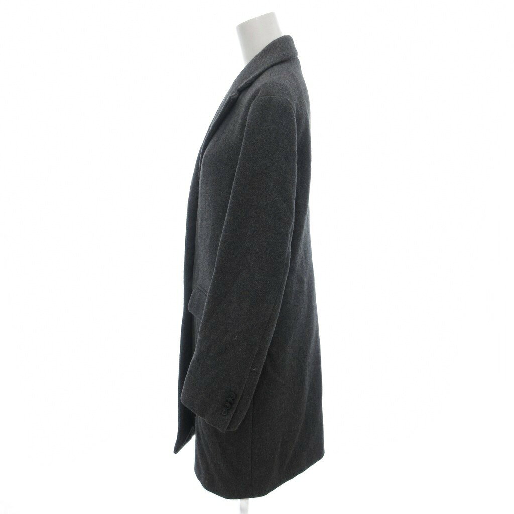 【中古】グローバルワーク GLOBAL WORK 美品 チェスターコート ジャケット ウール M 灰色 グレー シングルブレスト ミドル丈 長袖 GW716004MB /HW ■ECF001 レディース 【ベクトル 古着】 260212 auc-vector-20735883 ブランド古着の買取販売ベクトル サンプル画像2