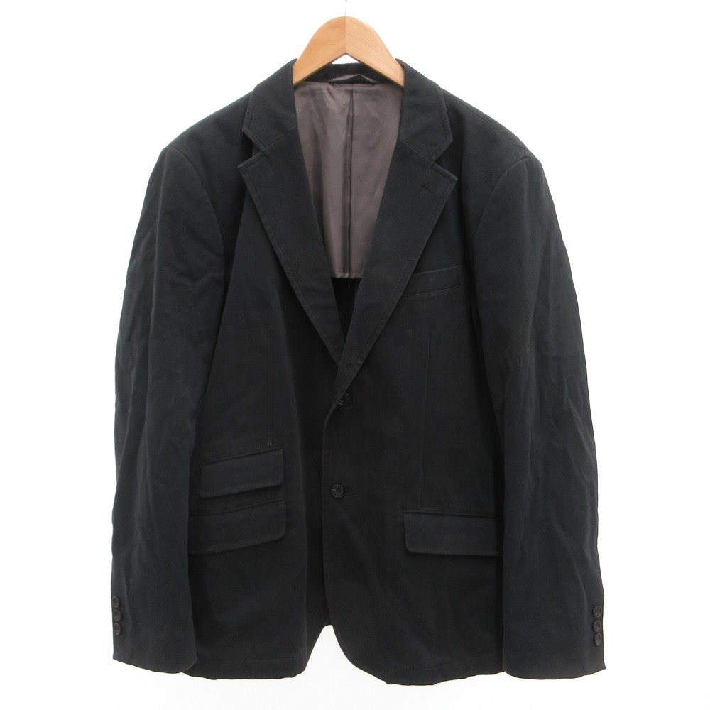 【中古】エディーバウアー EDDIE BAUER テーラードジャケット 細畝 総裏地 M ダークグリーン /JS ■ECG003 メンズ 【ベクトル 古着】 260323