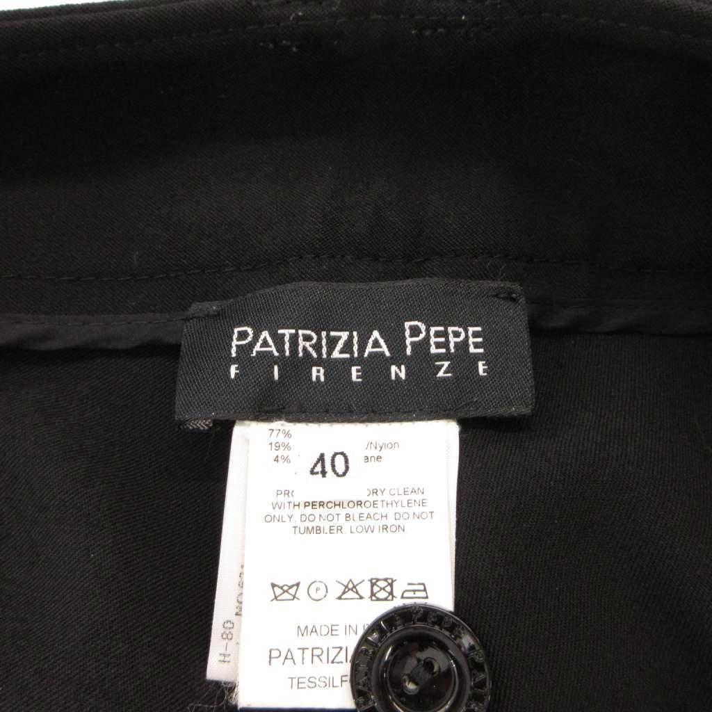 【中古】パトリツィアペペ PATRIZIA PEPE パンツ スラックス ウール 40 黒 ブラック センタープレス /NL ■ECF003 レディース 【ベクトル 古着】 260327 3