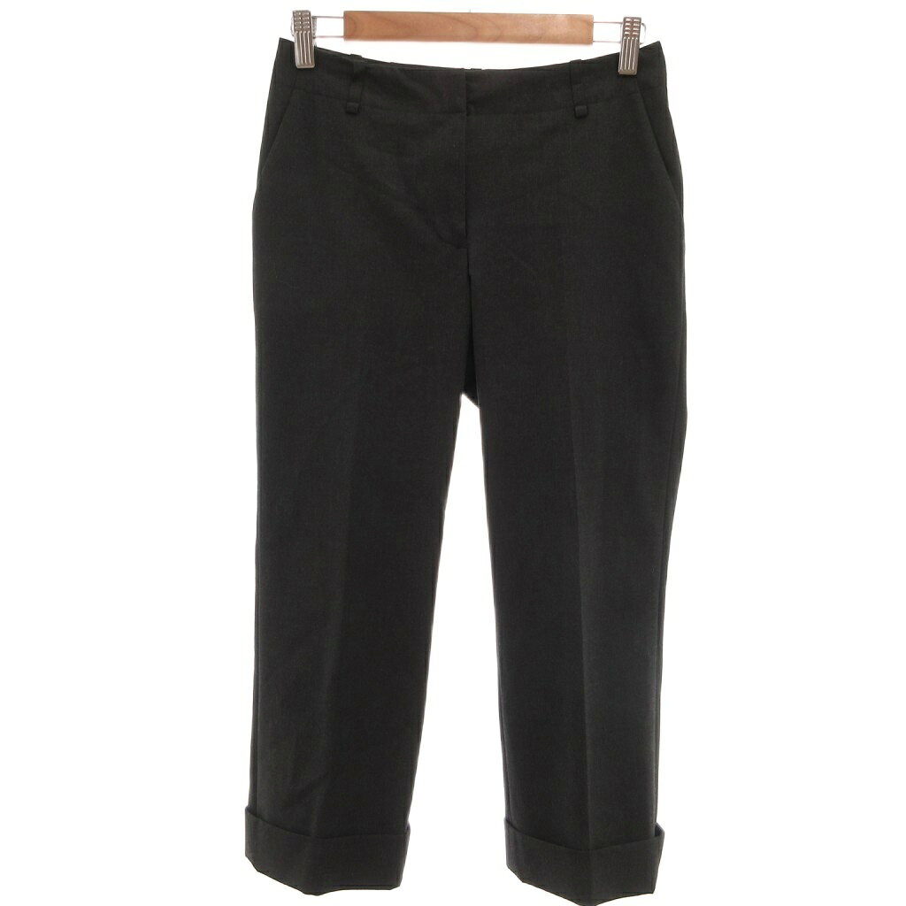 【中古】フォクシーニューヨーク FOXEY NEW YORK 美品 スラックス パンツ 38 ノー...