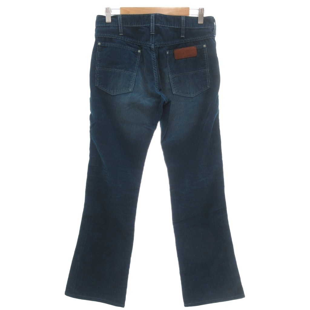 【中古】ラングラー WRANGLER BEN RODEO TAILOR コラボ コーデュロイパンツ スラックス 30×32 緑 グリーン S0001 /NL ■ECF004 メンズ 【ベクトル 古着】 260421