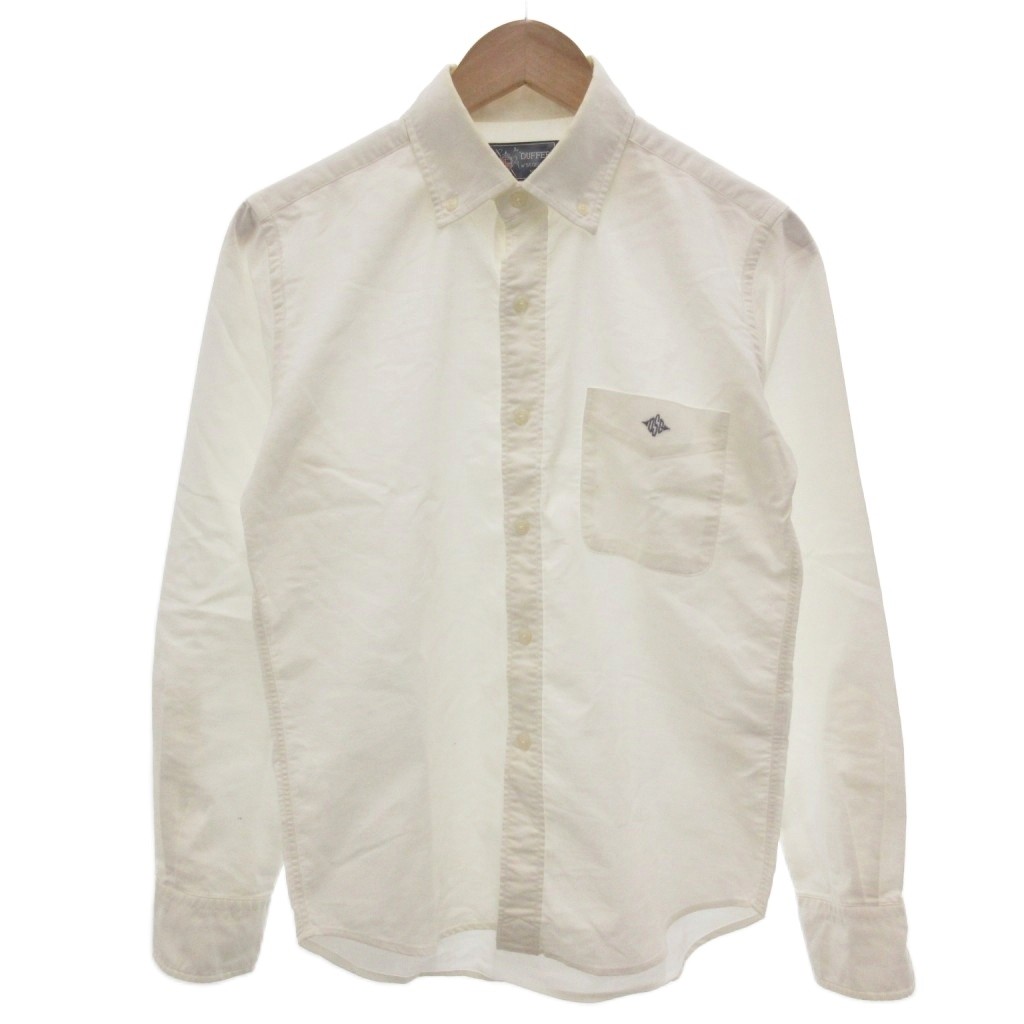 【中古】ザ・ダファー・オブ・セントジョージ The DUFFER of ST.GEORGE シャツ M 白 ホワイト 長袖 ボタンダウンカラー 胸ポケット /NL ■ECF004 メンズ 【ベクトル 古着】 260421ブランドザ・ダファー・オブ・セントジョージ The DUFFER of ST.GEORGE表記サイズM実寸サイズ肩幅：42cm　身幅：50cm　着丈：65cm　袖丈：60cm　　素材ポリエステル 綿色白 ホワイト 状態・袖裏、襟元に黄ばみ ※全体的に中古品としての使用感とダメージがありますが、通常使用には支障のない商品です。 掲載写真や記載内容をご確認いただき、ご理解の上ご購入ください。付属品替えボタン備考株式会社ジョイックスコーポレーション こちらのお品物は店舗で保管しておらず、店頭販売出来かねます。（※お取り寄せも出来かねます）商品のお問い合わせの回答を休止しております。＊各商品ページの商品詳細等をご確認の上ご購入ください。【中古】ザ・ダファー・オブ・セントジョージ The DUFFER of ST.GEORGE シャツ M 白 ホワイト 長袖 ボタンダウンカラー 胸ポケット /NL ■ECF004 メンズ 【ベクトル 古着】 260421状態ランク　”B”詳細については、下記および「状態ランクについて」ページをご覧ください。未使用・新品の商品ほぼ新品同様の商品使用感が少なく、かなり状態の良い商品使用感はあるが、傷や汚れの少ない商品使用感の他、傷や汚れが見られる商品かなり大きな傷みがある難あり商品※S〜CランクはUSED品となりますので、使用感をご理解の上でご入札下さい。状態ランクについてinformationブランドザ・ダファー・オブ・セントジョージ The DUFFER of ST.GEORGE表記サイズM実寸サイズ肩幅：42cm　身幅：50cm　着丈：65cm　袖丈：60cm　　素材ポリエステル 綿色白 ホワイト 状態・袖裏、襟元に黄ばみ ※全体的に中古品としての使用感とダメージがありますが、通常使用には支障のない商品です。 掲載写真や記載内容をご確認いただき、ご理解の上ご購入ください。付属品替えボタン備考株式会社ジョイックスコーポレーション こちらのお品物は店舗で保管しておらず、店頭販売出来かねます。（※お取り寄せも出来かねます）商品のお問い合わせの回答を休止しております。＊各商品ページの商品詳細等をご確認の上ご購入ください。本商品は一点物です他サイトや店舗にて販売している商品です。多少のお時間差にて欠品になることもございます。予めご了承頂ますようお願い致します。ベクトル・サイズガイドはこちらこの商品と同じブランドの商品を見る